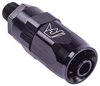 AN to NPT Straight Max Flow Swivel Hose End [1/8 in. NPT Male to -6 AN Hose, Black] - image 2