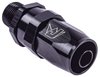 AN to NPT Straight Max Flow Swivel Hose End [3/8 in. NPT Male to -8 AN Hose, Black] - image 2