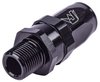 AN to NPT Straight Max Flow Swivel Hose End [3/8 in. NPT Male to -8 AN Hose, Black] - image 3
