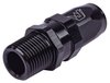 AN to NPT Straight Max Flow Swivel Hose End [1/2 in. NPT Male to -8 AN Hose, Black] - image 3
