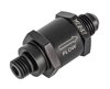 One-Way EFI Fuel Pump Check Valve, -6 AN Male to 12mm x 1.5 Male with O-Ring [Black] - image 3