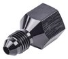 AN to NPT Straight Adapter Fitting [-4 AN Male to 1/8 in. NPT Female, Black] - image 2
