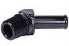 NPT to Hose Barb Fitting, 45-Degree [3/8 in. NPT Male to 3/8 in. I.D. Hose, Black] - image 2