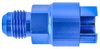 AN to Fuel Injection Threaded Adapter Fitting [-6 AN Male to 5/16 in. Hard Line, Blue] - image 4