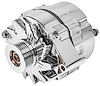 1-Wire GM Alternator 140 AMP Output Serpentine Belt Pulley [Chrome Plated Finish] - image 1