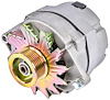 GM 1-Wire Alternator 100 Amp with Output Serpentine Pulley [Natural Finish] - image 1