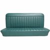 Bench Seat Upholstery for Select 1960-1964 Chevrolet/GMC Trucks, Panel, Suburban, w/Vertical Pleats [Turquoise] - image 1