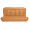 Bench Seat Upholstery for Select 1960-1964 Chevrolet/GMC Trucks, Panel, Suburban, w/Vertical Pleats [Fawn] - image 1