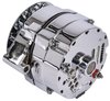 GM 1-Wire Alternator 140 Amp Output with V-Belt Pulley [Chrome Plated Finish] - image 4