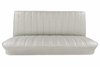 Bench Seat Upholstery for 1973-1980 Chevrolet/GMC Trucks, w/Accents & Vertical Pleats [White] - image 1