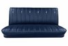 Bench Seat Upholstery for 1973-1980 Chevrolet/GMC Trucks, w/Accents & Vertical Pleats [Blue] - image 1