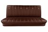 Bench Seat Upholstery for 1973-1980 Chevrolet/GMC Trucks, w/Accents & Vertical Pleats [Brown] - image 1
