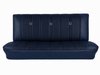 Bench Seat Upholstery for 1973-1980 Chevrolet/GMC Trucks, w/Square Accents & Vertical Pleats [2-Tone Blue] - image 1