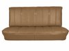 Bench Seat Upholstery for 1973-1980 Chevrolet/GMC Trucks, w/Square Accents & Vertical Pleats [Beige] - image 1