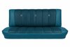 Bench Seat Upholstery for 1973-1980 Chevrolet/GMC Trucks, w/Square Accents & Vertical Pleats [2-Tone Aqua] - image 1
