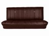 Bench Seat Upholstery for 1973-1980 Chevrolet/GMC Trucks, w/Square Accents & Vertical Pleats [Maroon] - image 1