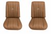 Bucket Seat Upholstery for 1973-1980 Chevrolet/GMC Trucks, K5 Blazer, Jimmy, w/Square Accent & Vertical Pleats [Tan] - image 1