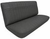 Bench Seat Upholstery for 1973-1980 Chevrolet/GMC Trucks, w/Horizontal Insert & Vertical Pleats [Gray] - image 1