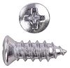 Phillips Oval Head Sheet Metal Screws #10 x 1/2 in. OAL with #6 Head [100 Pieces] - image 1