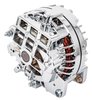Chrysler 1-Wire 100 Amp Alternator [External Regulator, Single Groove V-Belt Pulley, Chrome Plated Finish] - image 3