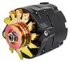 Ford 1-Wire Alternator [100 Amp, V-Belt Pulley, Black Body, Gold Pulley/Fan] - image 1
