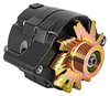 Ford 1-Wire Alternator [100 Amp, Serpentine Belt Pulley, Black Body, Gold Pulley/Fan] - image 2
