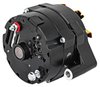 Ford 1-Wire Alternator [100 Amp, Serpentine Belt Pulley, Black Body, Gold Pulley/Fan] - image 3
