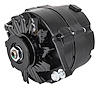 GM 1-Wire Alternator [100 Amp, V-Belt Pulley, Black Body/Pulley/Fan] - image 1