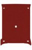 ABS Headliner for 1982-1992 Chevrolet Camaro, Pontiac Firebird w/o T-Top [Carmine Foam-Back Cloth] - image 1