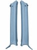 A-Pillar Pads Fits Select 1968-1969 Buick, Chevrolet, Oldsmobile, Pontiac A-Body Coupe Models [Light Blue] - image 1