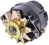 1-Wire GM Alternator 100 AMP Output V-Belt Pulley [Black Finish] - image 1