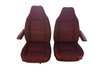 Front Bucket & Rear Bench Seat Upholstery Kit for 1989-1993 Dodge Ramcharger [Palomino Madrid Vinyl]