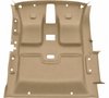 ABS Plastic Headliner for 1999-2006 Chevrolet, GMC 3-Door Extended Cab Trucks [Foambacked Cloth, Natural Beige] - image 1