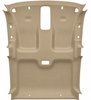 ABS Plastic Headliner for 1999-2006 Chevrolet, GMC 4-Door Crew Cab Trucks [Foambacked Cloth, Natural Beige] - image 1