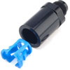 AN to Fuel Injection Quick-Connect Adapter Fitting [-6 AN Male to 5/16 in. Hard Line, Black] - image 2