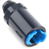 AN to Fuel Injection Quick-Connect Adapter Fitting [-6 AN Male to 5/16 in. Hard Line, Black] - image 3