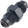 AN to Fuel Injection Adapter Fitting for GM TBI [-6 AN Male to 14mm x 1.5 Male with O-Ring Seal, Black] - image 2