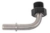 Fuel Rail Quick Connect Adapter Fitting [-6 AN Male O-Ring to 5/16 in. 90 Degree Tube ] - image 3