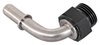 Fuel Rail Quick Connect Adapter Fitting [-8 AN Male O-Ring to 3/8 in. 90 Degree Tube] - image 2