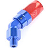 45° Max Flow Hose End -06AN x 1/8" NPTM - image 2