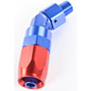45° Max Flow Hose End -06AN x 1/8" NPTM - image 3