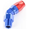 45° Max Flow Hose End -10AN x 1/2" NPTM - image 2