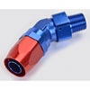 45° Max Flow Hose End -12AN x 1/2" NPTM - image 3