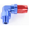 90° Max Flow Hose End -08AN x 3/8" NPTM - image 2