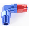 90° Max Flow Hose End -08AN x 1/2" NPTM - image 2