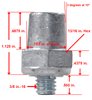 Side Post Adapter [Connects Top Mount Disconnect to Side Mount Post Battery] - image 4