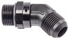 AN Port Adapter Fitting 45 degree -12 AN port (1 1/16 in.-12 Thread) to -12 AN hose - image 3