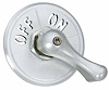 Battery Disconnect Billet Aluminum Switch Handle [Anodized Clear Finish] - image 1