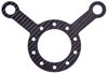 Carbon Fiber 2 Hole Steering Wheel Switch Plate - image 2