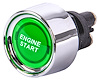 Push-Button Starter Switch 50 Amps @ 12V [Green LED Actuator] - image 1